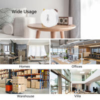 Termómetro Inteligente Zigbee Tuya Para El Hogar Monitor De Temperatura Y Humedad Compatible Con Alexa Y Google Home Assistant - details 10