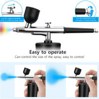 Kit De Pintura De Uñas Con Aerógrafo Portátil Para Arte De Uñas Y Modelos Herramienta De Pintura Aérea Inalámbrica Para DIY En Casa - details 3