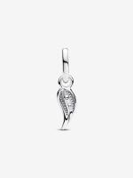 Pandora - Charm Colgante mini with Alas de Ángel brillantes de Pandora ME - Plata de Legislación - details 0