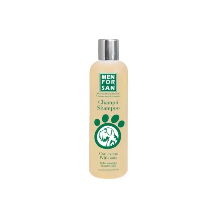 Champú Menforsan con avena para pieles sensibles 300 ml - 1