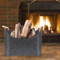 Cesta De Madera Plegable Grande 45x32x40 Cm Capacidad De 57 L Para Hogar Y Jardín Caja De Madera Para Estufa Y Pila De Leña Eco-amigable - details 0