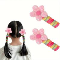 1PC Hermoso Diadema De Mariposa Bordada Con Espiral Elástico Para Niñas Accesorio De Cabello Práctico Y Decorativo Para Fiestas - details 3