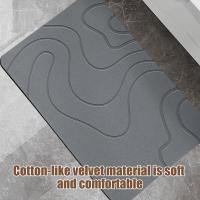 Alfombra De Baño De Piedra De Diatomeas Interior Absorbente Y Secado Rápido Alfombra De Ducha De Plástico Moderna Antideslizante Para Entrada - details 8