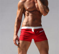 Shorts De Natación Para Hombre Con Cordón Y Encaje Transpirable Cintura Elástica Secado Rápido Para Playa Y Piscina Estilo De Verano - details 10