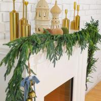 Guirnalda De Navidad Decorativa Para Casa Y Jardín Arbolado Artificial De Plástico Para Exposición Al Aire Libre Y Interior - details 13