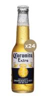 Corona Cerveza, CAJA de 24 Botellas x 21 cl, Cerveza Coronita Extra Lager Ligera y Refrescante, 4,5% Volumen de Alcohol Cerveza Mexicana la mas fina calidad de confianza - details 3