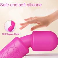 Vibrador Para Mujer Potente Con Estimulación G-Spot Y Clitoral Juguete Sexual Para Masturbación Femenina De 20 Velocidades Material De Silicona - details 6