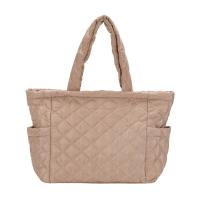 Bolso De Hombro Puffer Para Mujeres Y Niñas Estilo Casual Cuadrado De Plegado Invernal Bolso De Mano Quilted Tote Bag - details 7