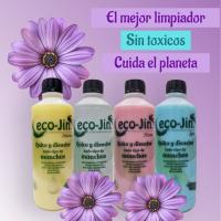 Pack  ECOJIN Original Spa Azul + BAYETA + ESTROPAJO + ESTROPAJO JABONOSO – Limpiador Multiusos Desengrasante Biodegradable con Aroma a Limpio - details 9