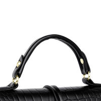 Bolso Bandolera De Cuero Synético Con Patrón De Cocodrilo Para Mujer 2024 Bolso De Hombro Y Cruzado De Lujo Diseñador Con Interior Organizador Cierre De Cremallera - details 18