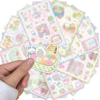 8PCS Etiquetas De Viaje De Primavera Para Teléfono Móvil Y Cuaderno Decoración Impermeable De Elementos Pequeños Y Lindos De Dibujos Animados - details 3