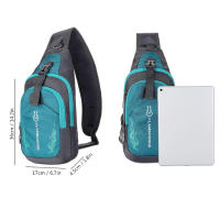 Mochila De Hombro Para Hombres Impermeable Ligera Bolsa De Pecho Para Deporte Y Viaje Correr Ciclismo Gimnasio Día - details 7