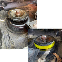 2X Almohadilla De Silenciador De Goma Universal Para Montaje En Torre De Amortiguadores Absorbedor De Choques Antideslizante Reducción De Ruido Para Conducción Silenciosa - details 0
