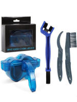 Limpieza De Cadena De Bicicleta Portátil Herramienta De Limpieza Para Motocicleta Y Bicicleta De Carretera Kit De Limpieza De Cadena De Ciclismo Mantenimiento - details 0