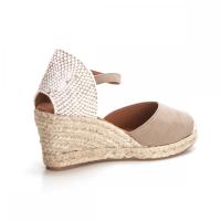 TINA KIZ 29S-5 ARENA Alpargatas de mujer 34928 25V VALENCIANA CORREITA SUEDE ARENA - details 1