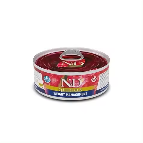 Farmina ND Quinoa Weight Management Gato Latas 24 x 80 gr - 1