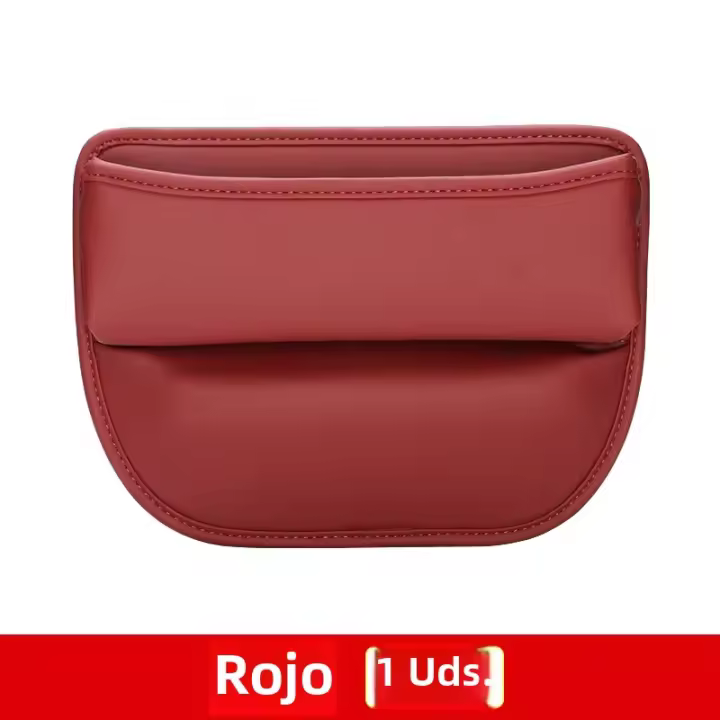 Organizador De Espacio Para Asiento Del Coche Peugeot 2008 3008 5008 2011-2024 Caja De Almacenamiento Con Porta Llaves Tarjeta Y Teléfono Accesorios Para Coche Material PU Cuero - 1