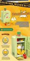 Bloques De Construcción Para Niños Garfield Serie Vida Familiar Figuras De Anime Gato Cartoon Modelo DIY Juguetes Regalos De Fiestas - details 3