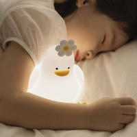 Lámpara De Noche USB Recargable Con Sensor De Toque Y Forma De Pato Para Compañero De Sueño Y Luz De Mesa Para Bebés Y Niñas - details 8