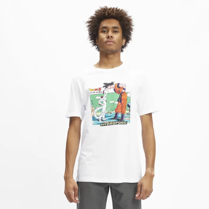 Camiseta Manga Corta HYDROPONIC DRAGON BALL Z FRIEZA VS GOKU White 23003 01 - 1