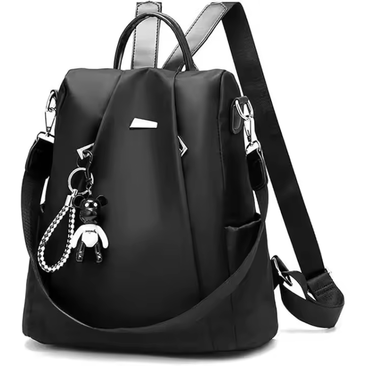 Mochila Mujer Bandolera Casual: Bolso de Mochila Mujer Antirrobo Pequeña Elegante Impermeable Daypack para Universidad Deportiva Escuela Compras - 1