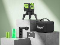 Nivel Laser Huepar 9211G Con Líneas Verdes Y Puntos Profesionales 180 Grados Auto-Nivelado Herramientas De Diagnóstico De 2 Líneas Y 2 Puntos - details 1