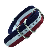 Correa De Reloj De Nylon 18mm 20mm 22mm 24mm Estilo Militar Deporte Fabricante De Cinturones Para Pulsera Con 5 Anillos - details 15