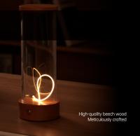 Lámpara De Mesa Portátil LED Magnética Recargable Y Dimmer Para Ambientes Creativos Luz Para Bars Cama Y Camping - details 0