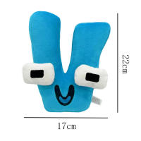 Muñecos De Peluche Alfabeto Anime Kawaii 26 Letras Inglesas Juguetes Educativos Para Niños Muñeco De Peluche Montessori Regalos Para Niños - details 21
