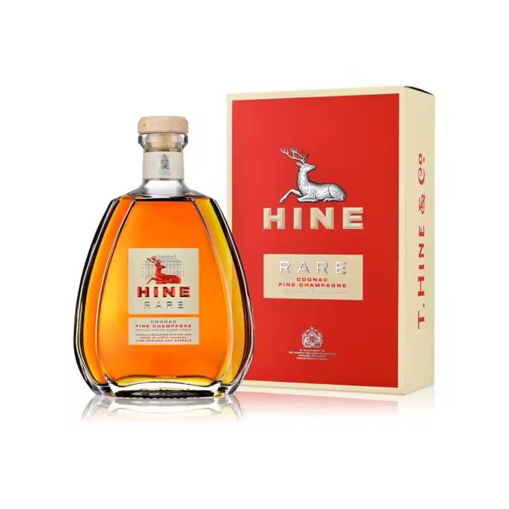 Coñac Hine Rare Fine Champagne Cognac VSOP 70cl + copa de regalo - 1