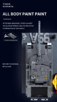 Tanque De Batalla Principal Arma ZTZ-99AS Sluban M38-B1234 Modelo De Bloques Pequeños Para Niños Y Adultos Colección Regalo - details 4