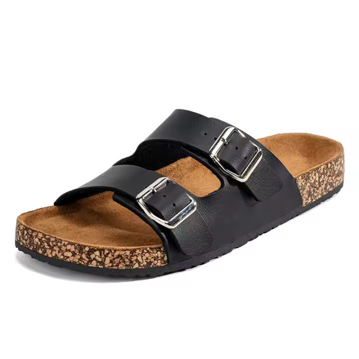 Clásicos Pantuflas Unisex Para Hombres Cómodas Verano Zapatos De Tiza Microfibra Talla Grande 36-46 Sandalias Al Aire Libre - 1