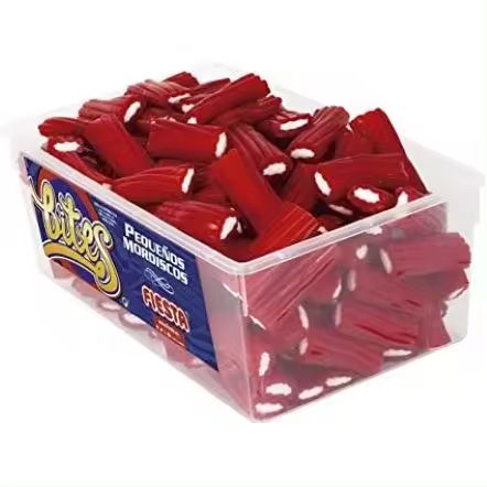 BITES REGALIZ RELLENO CEREZA FIESTA 125 UNDS - 1