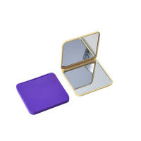 Espejo De Maquillaje Portátil Para Niñas Doble Cara Compacto De Tamaño Pequeño En Colores Variados Regalo Ideal Para Niñas - details 5