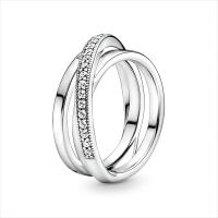 Anillo De Mujer Disney Mickey Esparkling Eternidad Dragón Corona Vintage Accesorios Para Boda Compatible Con Pandora 925 - details 12