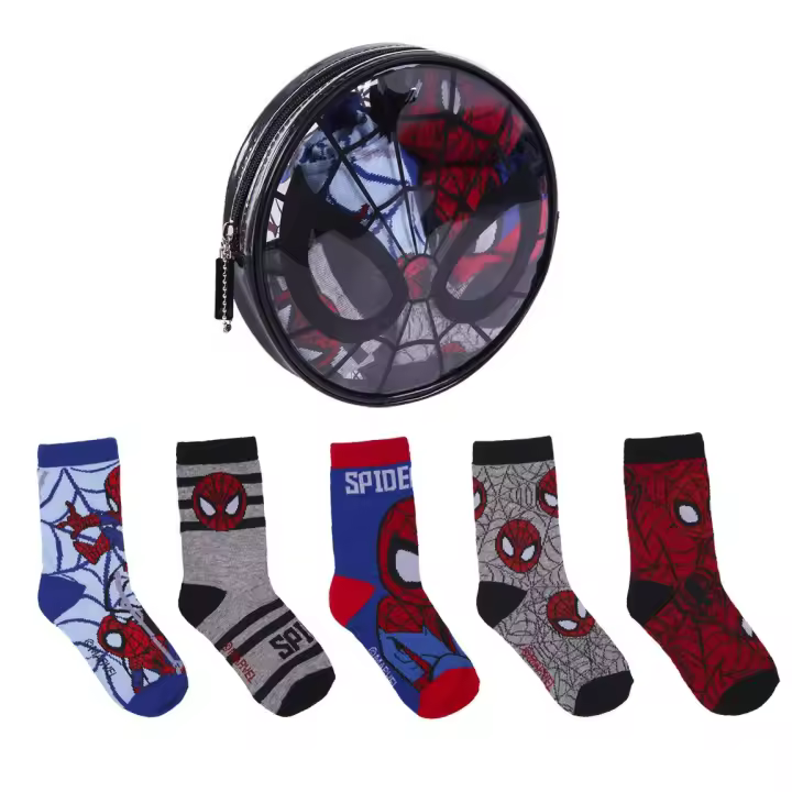 Cerdá Pack Calcetines 5 Piezas Spiderman para Niño - 1