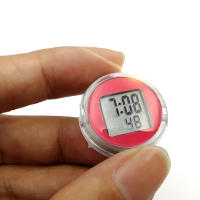 Reloj Digital Pequeño Y Resistente Al Agua Para Motocicleta Reloj De Pulsera Estilo Adhesivo Decorativo Para Coches Accesorios De Interiores - details 1