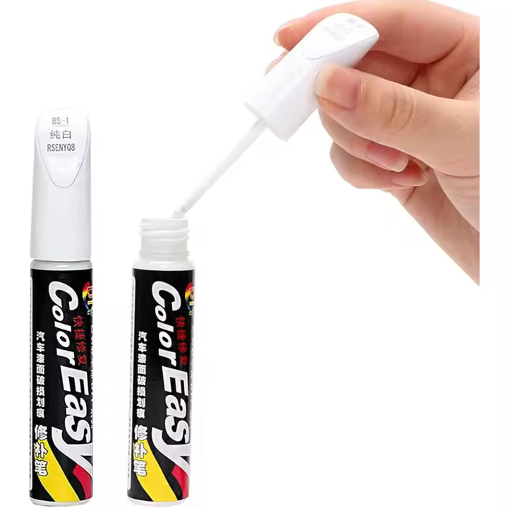 Reparador de arañazas de Pintura automática, antiarañazo para carrocería, motorceta, Coche, Bicicleta, 2 piezas (Blanco) - 1