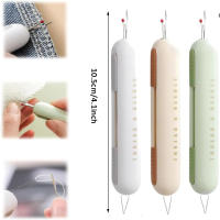 Herramienta De Costura 2 En 1 Agujas De Ropa Y Remoción De Costuras Threading Y Remover Para Bordado Y Artesanía Material ABS+Metal - details 0
