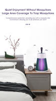 Lampara Zapper De Mosquitos LED Trap De Luz Con Conexión USB 5V Ideal Para Exteriores E Interiores - details 5