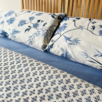 Funda Nórdica Blue Tropical Monkey – Algodón 100% Popelín – Suave, Transpirable y Duradera – Disponible en Cama 90, 135 y 150 cm – Incluye Fundas de Almohada – Diseño Exclusivo y Fácil Cuidado – Lavable a Máquina - ALO HOME - details 1