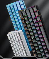 Teclado Mecánico Mini MUCAI MKA610 RGB USB Con Switches Rojos 61 Teclas Cableado Para Computadora Y Portátil Color Negro Puro - details 3