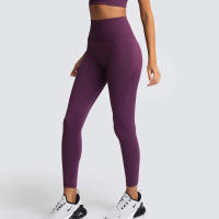 Leggings De Yoga Sin Costuras Para Mujer Levantador De Glúteos Deportivos De Fitness Y Gimnasio Pantalones De Running Terciopelo De Nylon De Cintura Elástica - details 43