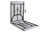 Cofan Mesa Plegable Rectangular con bloqueo de seguridad | Color: Blanco | Medidas desplegada: 180 x 70 x 72 cm - details 1