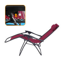 1 ó 2 Tumbonas de playa, Jardín, Piscina Almalux® Zero Gravity reclinable y plegable, de gravedad cero, Máximo confort y estabilidad con cojín extraíble y ajustable en altura (Cabeza ó lumbares) ó Mini Nevera Vintage: Estilo Retro para tus Aventuras - details 2