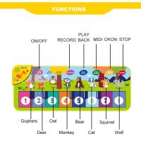 Manta Teclada De Piano Para Niños Juguete Musical Instrumento De Danza Y Fitness Para Bebés Y Niñas Niños Regalo - details 10