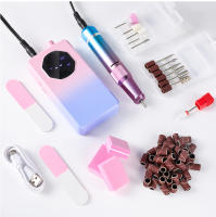 Kit De Taladro Para Uñas Recargable Portátil 35000 RPM Profesional Para Pintura De Uñas Con Fichas De Grano Set De Molinillo Para Herramientas De Salón De Uñas - details 5