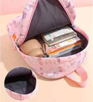Children's Backpack 3-6 Years for School, Children's Backpacks Anti Lost, Canvas Bag with Side Bags - details 2