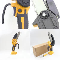 Motosierra Eléctrica Mini Sin Escobillas 6In Cordless Para Jardín Y Carpintería Herramienta De Corte Compatible Con Batería Dewalt/Milwaukee 18V - details 2