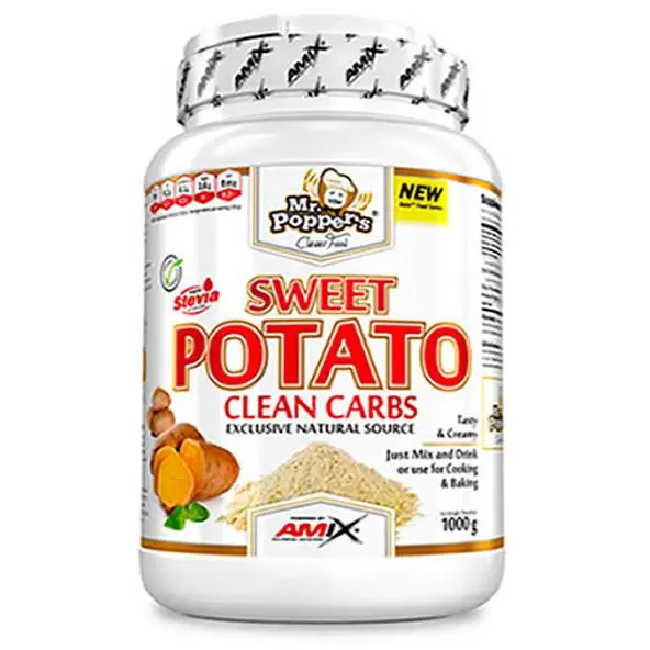 Amix Carbohidratos Limpios de Camote 1 kg ChocolateBlanco - 1